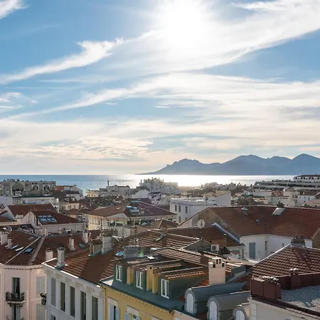 L'horizon Avec Somptueuse Terrasse Vue Mer, Sejour De Luxe Loisirs Et Business Au Coeur Du Centre Cannes